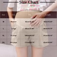 thumbnail image 3 of pstuiky Maternity Biker Shorts with Pockets Plus Size High Waist Stretch Adjustable Support Comfortable Lounge Wear Pregnancy Maternity Pajama Shorts, 3 of 8