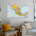 thumbnail image 6 of Mexico Map Posters Home Decor Poster Wall Art Hanging Picture Print Bedroom Decorative Painting Posters Room Aesthetic 08x12inch(20x30cm), 6 of 6