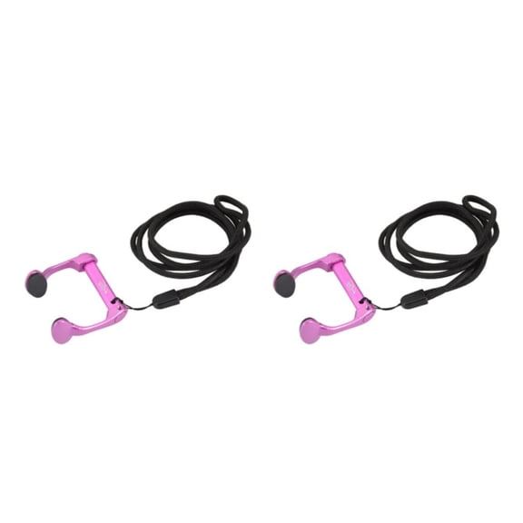 Wosthever Clip nasal Protector nasal Equipo de protección Accesorios deportivos Cordón Equipo de natación Suministros de natación Rosa roja Rosa roja 2piezas