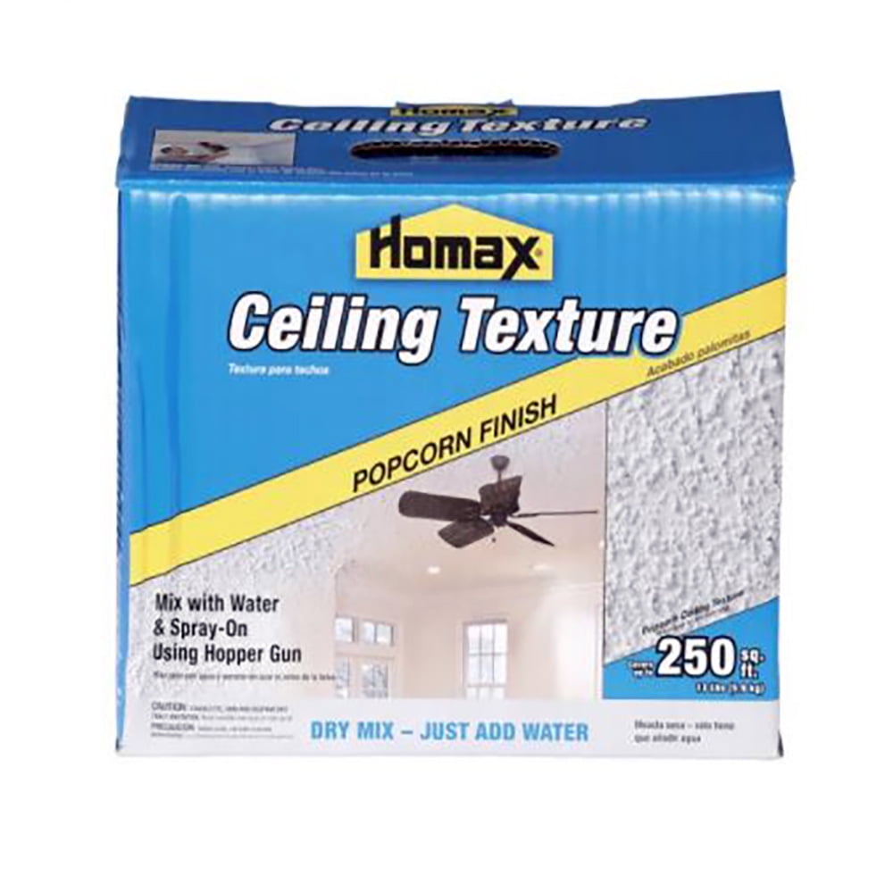 Homax Popcorn Ceiling Texture, Dry Mix, White, 13 Pounds