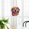 thumbnail image 7 of Colourful Happy Puppy Diamond Art Painting Kit Hanging, 7 of 7