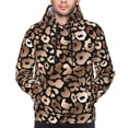 thumbnail image 4 of Hoodies for Men - Trendy rose gold leopard cool Long Sleeve Comfrt Men'S Fashion Hoodies & Sweatshirts, Sweatshirts for Men Hoodies Pullover Clothing Clothes with Pouch, 4 of 7
