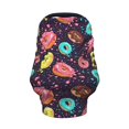 thumbnail image 2 of Haiem Donuts1 Baby Nursing Cover & Nursing Poncho - Multi Use Cover for Baby Car Seat Canopy, Stroller Cover, 360°Full Privacy Breastfeeding Coverage, 2 of 9