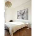 thumbnail image 4 of "Deer Glare" Painting Print on Wrapped Canvas, 4 of 4