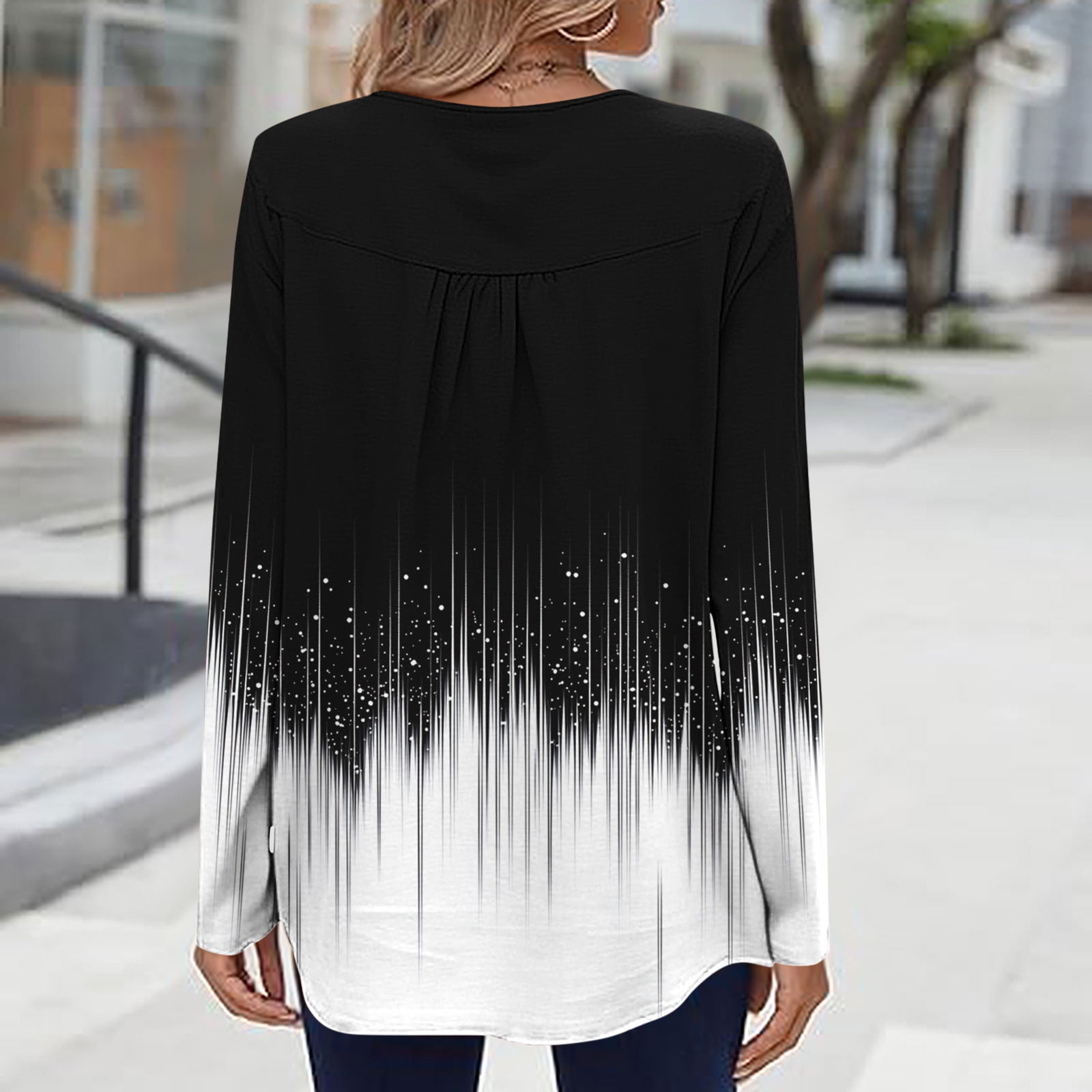 Womens Tops Casual Long Sleeves Womens T Shirts Pullover T Shirts My Items My Order