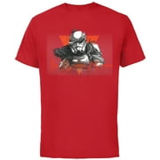 Star Wars: Visions Anime The Duel Japanese Stormtrooper - Short Sleeve Cotton T-Shirt for Adults - Customized-Red