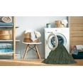 thumbnail image 2 of Ahgly Company Machine Washable Indoor Square Transitional Hazel Green Area Rugs, 7' Square, 2 of 7