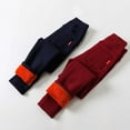 thumbnail image 6 of Splozh Girls Yoga Leggings Cotton Girls' Thermal Trousers Winter Trousers with Pockets Leggings Pants Warm Cuddly Trousers Children's Clothing Girls Navy,4-5 Years, 6 of 9