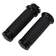thumbnail image 5 of Empuñaduras de motocicleta, 2 piezas 25 mm CNC Billet Aluminio Antideslizante Negro Empuñaduras de motocicleta Universal para bicicleta Moto, 5 of 5