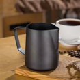 thumbnail image 3 of 12oz Stainless Steel Milk Jug Milk Frother Cup, Inner and outer coating, For Latte Art Coffee Machine Tool Steaming Pitcher, 3 of 5