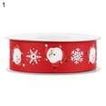 thumbnail image 2 of Cheer US Holiday Christmas Grosgrain Ribbon Set for Gift Package Wrapping, Hair Bow Clip Accessory Making, Crafting, Wedding Decor, 2 of 8