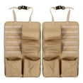 thumbnail image 3 of Auto  Organizer, Easy To  2PCS Backseat Car Organizer  For Automobile Khaki, 3 of 8
