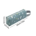 thumbnail image 3 of Minimalists Canvas Pencil Case Large Capacity Stationery Organizer Pouch Simples Zipper Pen Bag For Students Adults Office School Supplies, 3 of 7