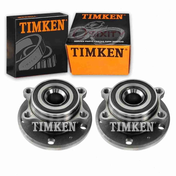 2 pc Timken HA590106 Wheel Bearing Hub Assembly for 1K0407621G 1T0498621 3C0498621 513253 5K0498621 713253 780-0327 8J0598625 BR930623 Driveline Axle Axles Hubs