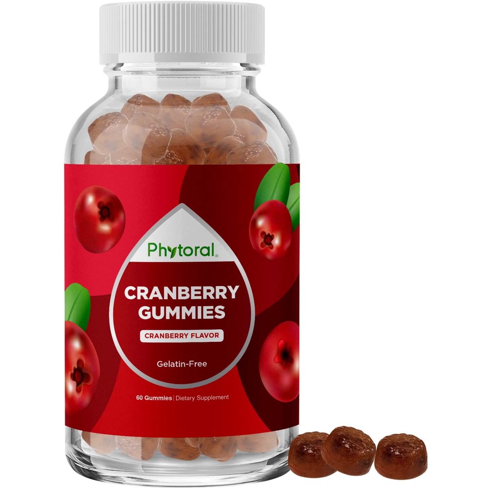 Cranberry Gummies Urinary Tract Health for Women plus Kidney Support