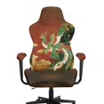 thumbnail image 3 of Whosucclay Peacock Print Gaming Chair Covers, with Armrest Cover Computer Chairs Slipcovers Stretchable Elastic Machine Washable Gaming Chair Seat Cover with Zipper, 3 of 8