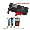 thumbnail image 5 of GJX Battery Tester Universal for AAA AA C D 9V Household Battery Checker Tester for Small Batteries Button Cell, 5 of 5