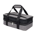 thumbnail image 3 of GROWTH TANK Sac à Pizza Isolé Multifonctionnel Chauffe-Pizza pour Usage Commercial Personnel Gris, 3 of 9