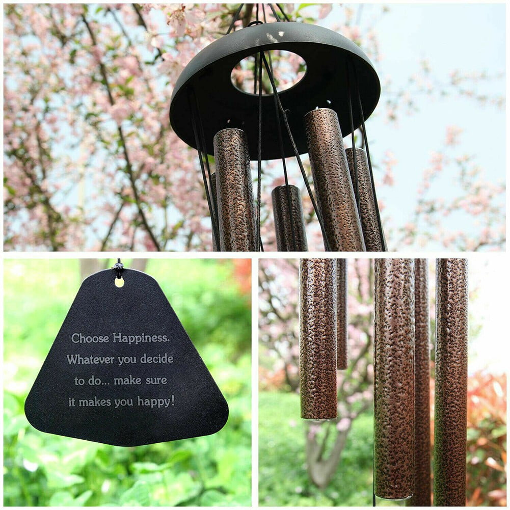 Wind Chimes Outdoor Large Deep Tone,36Inch Large Wind Chimes for Outside Tuned Relaxing Soothing Low Bass,Memorial Wind Chimes Sympathy for Mom Dad,Bronze