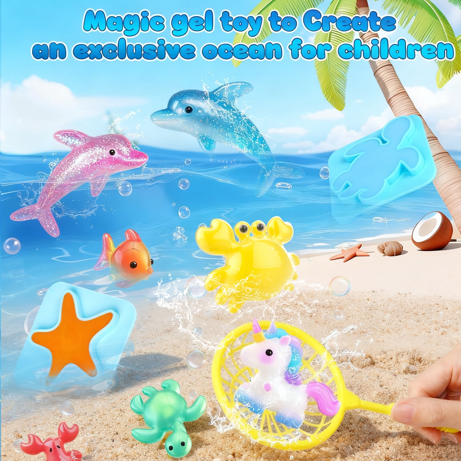 Huge Wave DIY Models Toy Kit, Art & Craft Kit STEM Gifts for Kids, Ideal Christmas Birthday Gifts for Boys & Girls Aged 6-12 Years Old