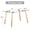 Transparent#8, variant on Dining Tables Glass Dining Table Modern Minimalist Rectangular for 4-6 with 0.31" Tempered Glass Tabletop and plating Metal Legs, Writing Table Desk, for Kitchen Dining Living Room, 51" W x 31"D x 30