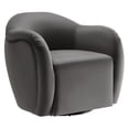 thumbnail image 5 of Compose Swivel Armchair in Storm Gray, 5 of 9