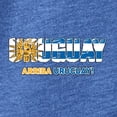 thumbnail image 3 of Wild Bobby Uruguay Flag Pride Graphic Arriba Uruguay Sun | Unisex Novelty T-Shirt | Soccer Football Fan Gift for Men Women Unisex Men Premium Tri Blend Tee, 3 of 5