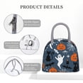 thumbnail image 4 of Fotbe Halloween Bolsa de Almuerzo con Estampado, Lonchera Aislada, Contenedor de Comida Reutilizable Tipo Cooler a Prueba de Fugas, 4 of 6
