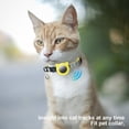 thumbnail image 3 of CSChome Collier pour Animaux de Compagnie pour Chiens Collier Réfléchissant pour Animaux de Compagnie - Sangle Réglable Durable avec Cloche, Fixation à Boucle, Confortable à Porter pour AirTag, 3 of 6