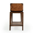 thumbnail image 2 of Old World Map Chairside Table In Brown, 2 of 8
