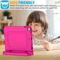 thumbnail image 3 of VICVOL Kids Case for iPad 10.2 inch 9th/ 8th/ 7th Generation 2021/2020/2019, iPad Pro 10.5 inch & iPad Air 3rd Gen - with Screen Protector, Pink, 3 of 7