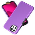 thumbnail image 4 of For T-Mobile REVVL 8 Pro 2025 Rugged Hybrid Dual Layer Shockproof Case TPU + PC Cover [Purple], 4 of 7