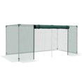 thumbnail image 1 of Outsunny 8' x 4' Plant Protection Tent Crop Cage with Door, Green, 1 of 10