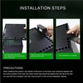 thumbnail image 2 of Dust-Proof Host Net with Handle Hooks Heat Dissipation Wear-resistant Mesh Protector Black Game Accessories Household Children, 2 of 7