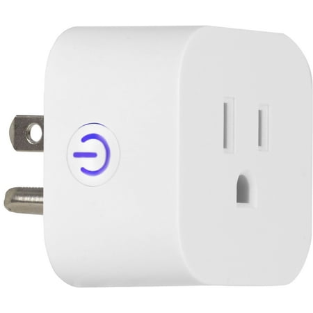 Enbrighten - Wi-Fi Smart Micro Indoor Plug-in - White