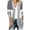 Gray womens jacket, variant on Womens Winter Sweater Cardigan wycnly Sweater Cardigan for Women Loose Long Sleeve Spring Open Front Outwear Tops Fashion Color Block Knitted Coat Tops with Pocket Trendy Coats