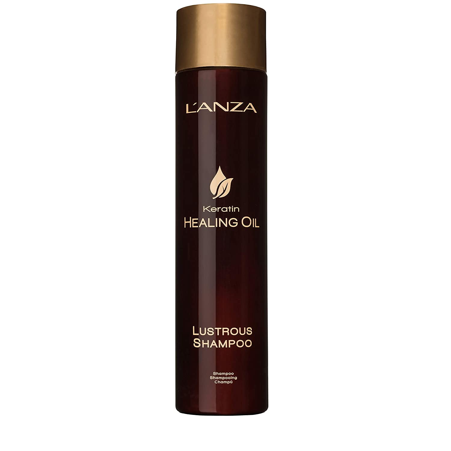 希少 黒入荷！ Trio: Oil Healing Keratin Lanza Lustrous oz 10.1 Shampoo トリートメント