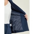 thumbnail image 5 of DARING DIVA Women's One Button Blazer 2 Pcs Outfits Jacket Suit Pants XL Dark Blue, 5 of 6
