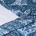 thumbnail image 6 of Half Price Drapes Printed Naples Aqua Blue Room Darkening Curtains for Bedroom(1 Panel), 50W X 84L, 6 of 6