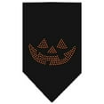 thumbnail image 2 of Halloween Pet and Dog Bandana Rhinestone, "Jack O Lantern", 2 of 10