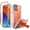 Orange, variant on FITO For iPhone 13 Pro Max Case, Phone Case with Screen Protector and Kickstand (Blue)