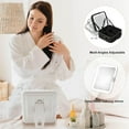 thumbnail image 5 of LED Lighted Mirror Travel Makeup Bag with 10X Magnifier, Adjustable Brightness, Rechargeable & Portable Storage, 5 of 6