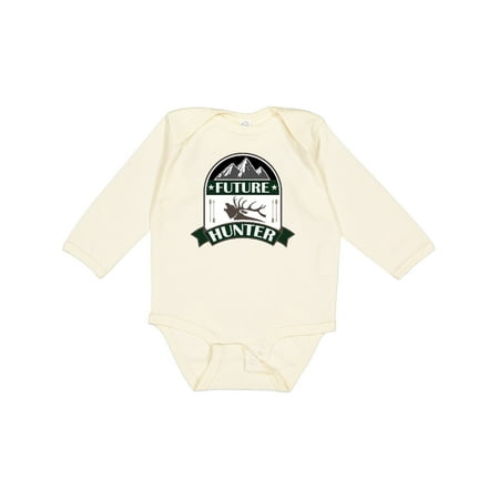 

Inktastic Hunting Future Hunter Gift Baby Boy Long Sleeve Bodysuit