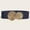 Navy, variant on ITSAME Vintage Waistband for Womens, Solid Color Metallic Decoration Elasticity Ladies Elegant Cummerbund Belt Camouflage Free Size