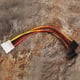 thumbnail image 1 of Cable 5 uds 4 pines IDE macho a doble SATA Y divisor hembra HDD Cable adaptador de corriente, 1 of 5