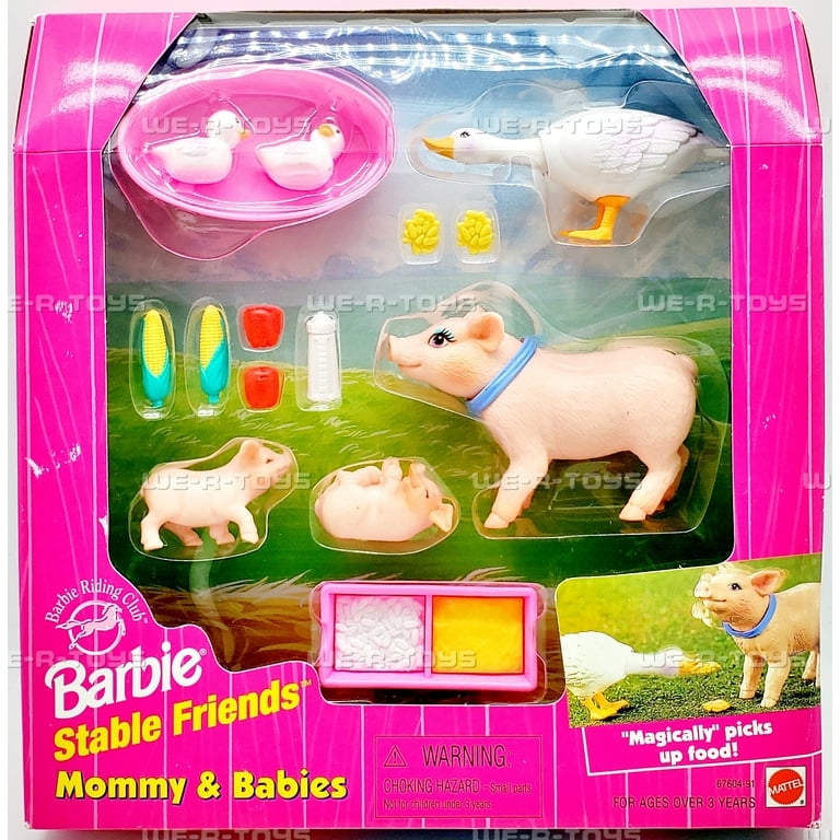 Barbie Magical Pets Mommy and Babies Friends of Nibbles - Walmart.com