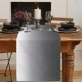thumbnail image 5 of Hokiten Table Runners 72 Inches Long Dress Scarves, Grey Ombre Farmhouse Kitchen/Dining Table Runner, Coffee Tablerunners, Abstract Modern Art Grey Gradient Aesthetic 16x72 Inch, 5 of 7