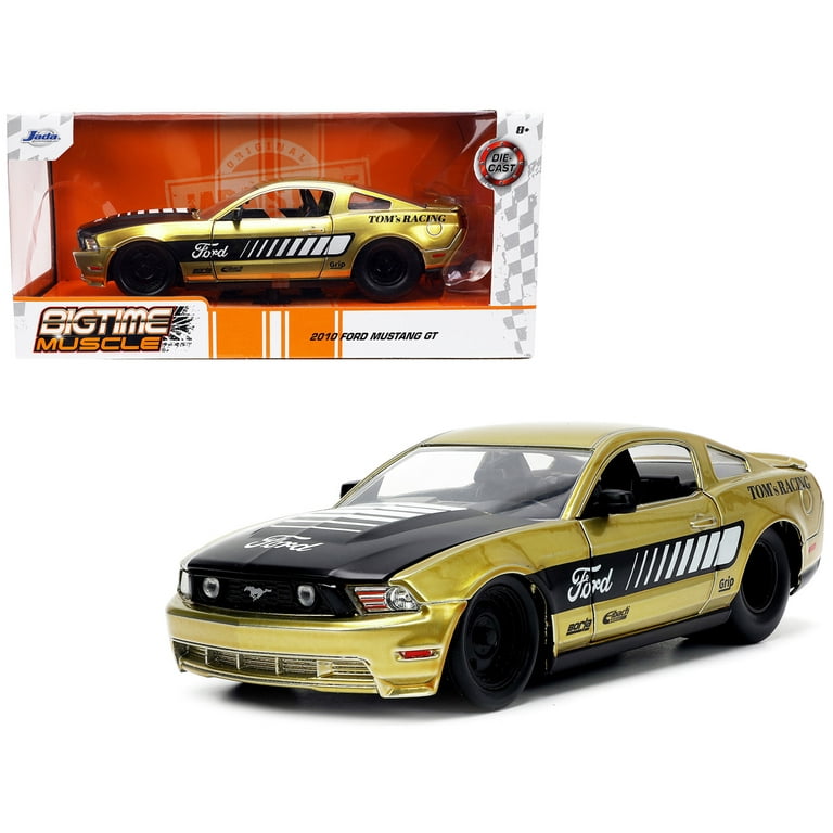 2010 Ford Mustang GT Gold Metallic with Black Graphics and