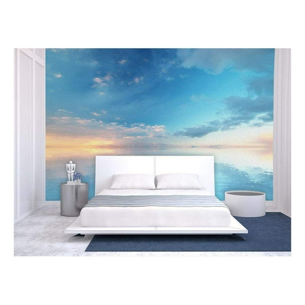 Wall26 Blue Sky Peel & Stick Wallpaper, 100x144 inches - Walmart.com