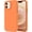 bright orange, variant on Premium Silicone Case for iPhone 6.5", Shockproof, Soft Lining, Light Purple